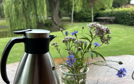 Kaffee-Trinken am Teich 06.07.25